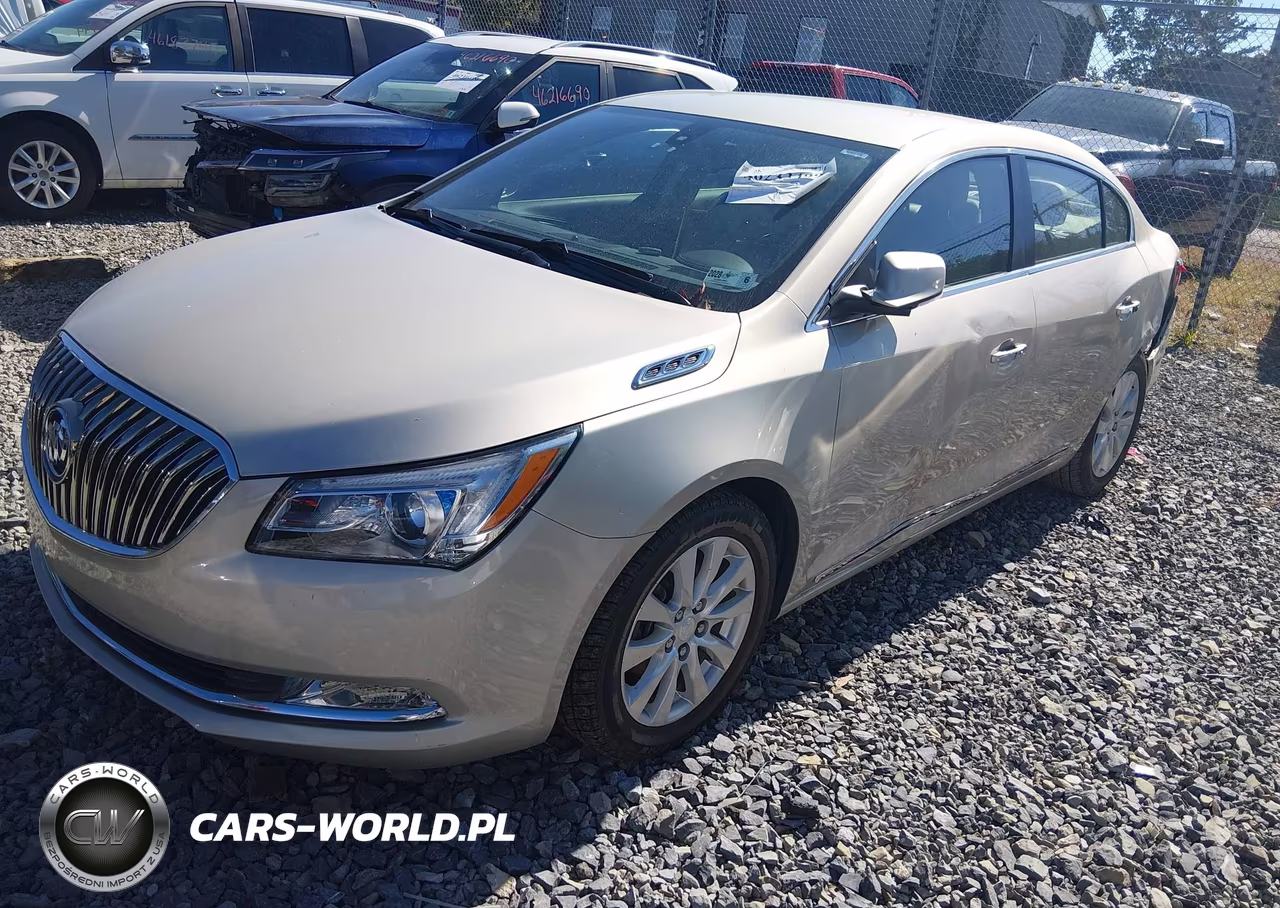 2015 Buick Lacrosse Leather VIN:1G4GB5GRXFF166652 - 2