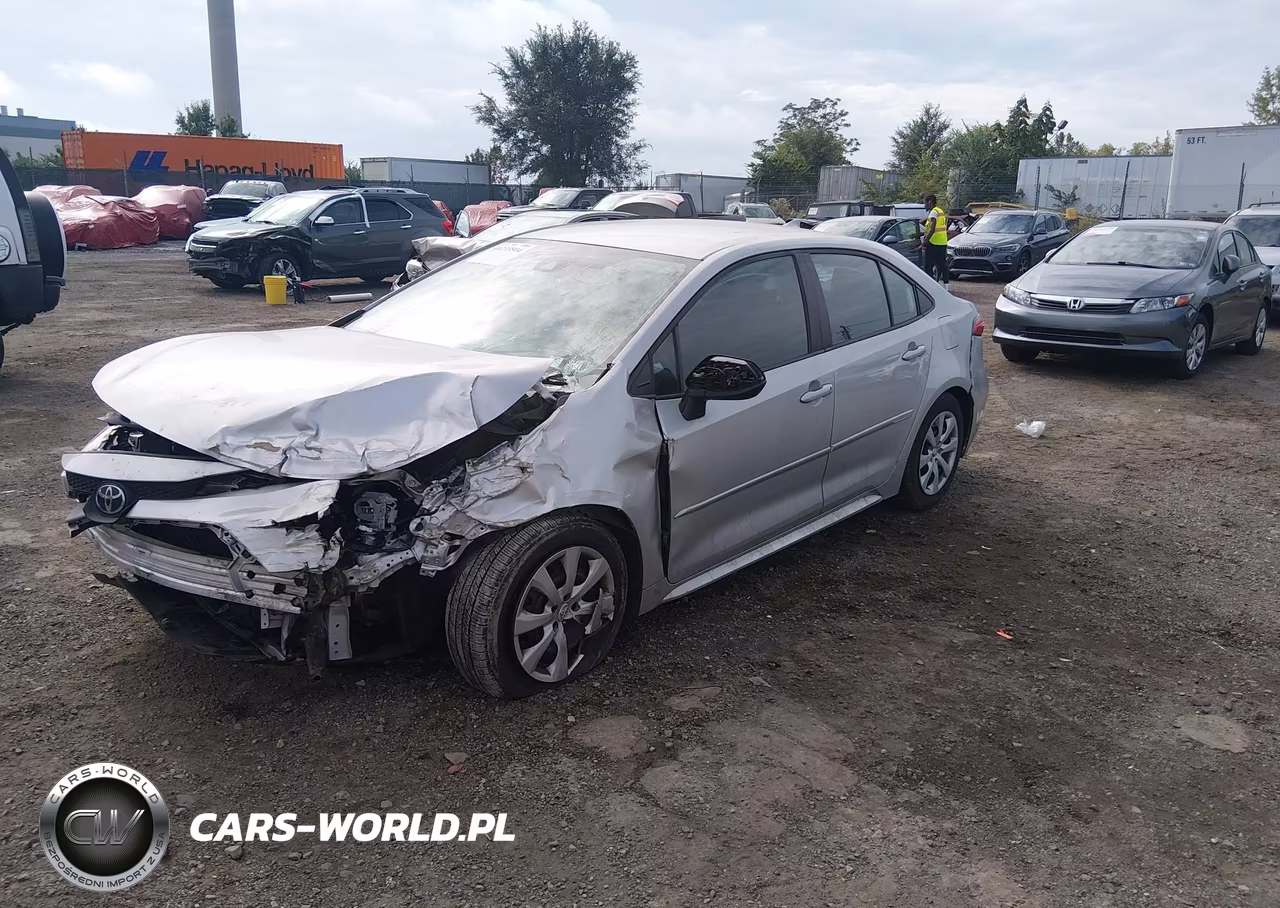 2021 Toyota Corolla Le VIN:5YFEPMAE8MP159928 - 2