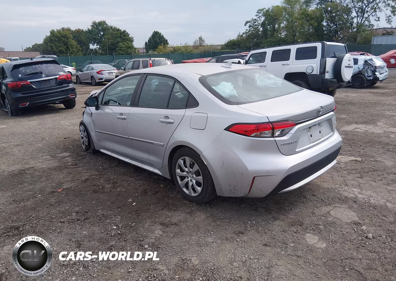 2021 Toyota Corolla Le VIN:5YFEPMAE8MP159928 - 3