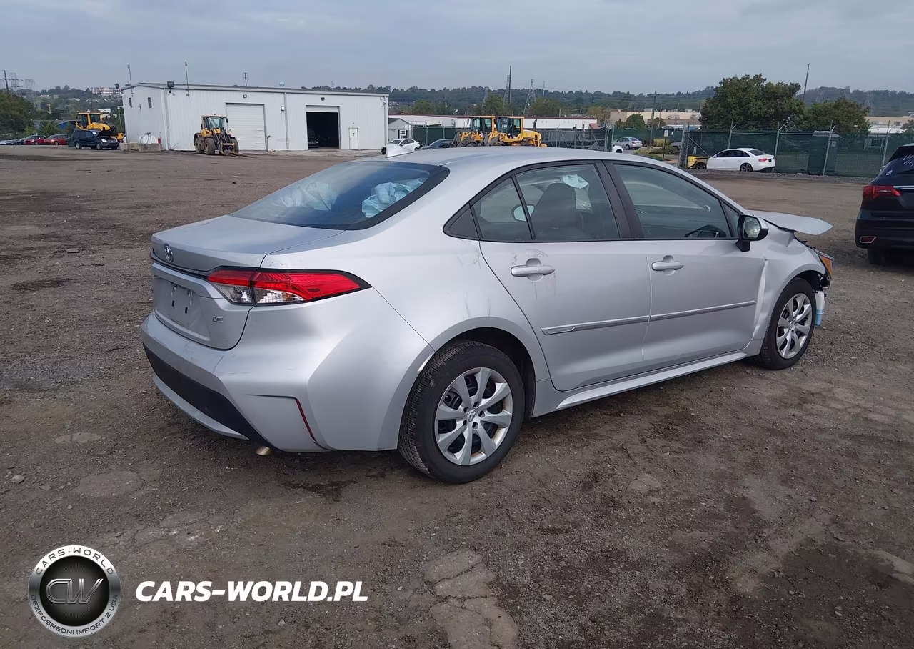 2021 Toyota Corolla Le VIN:5YFEPMAE8MP159928 - 4