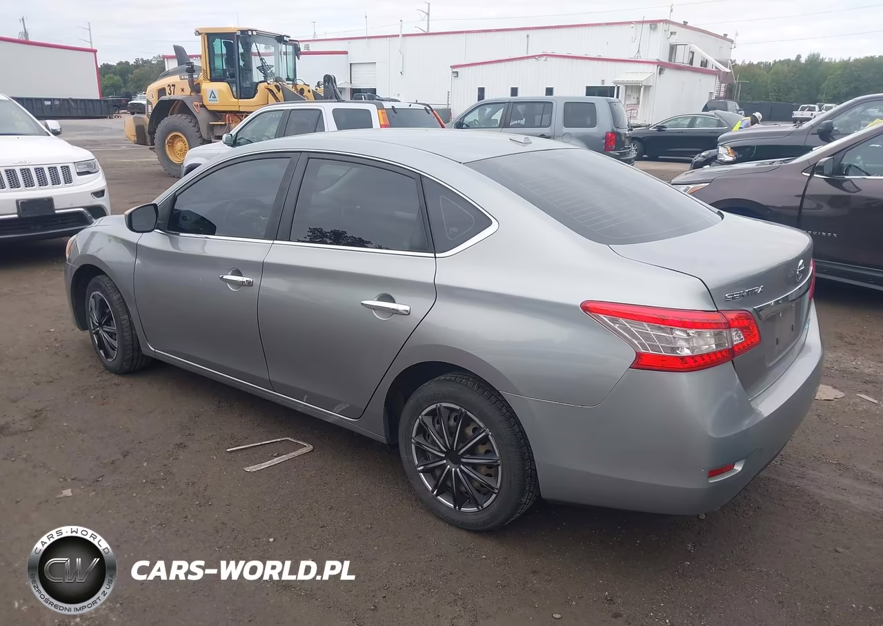 2014 Nissan Sentra Sv VIN:3N1AB7AP1EY221741 - 3