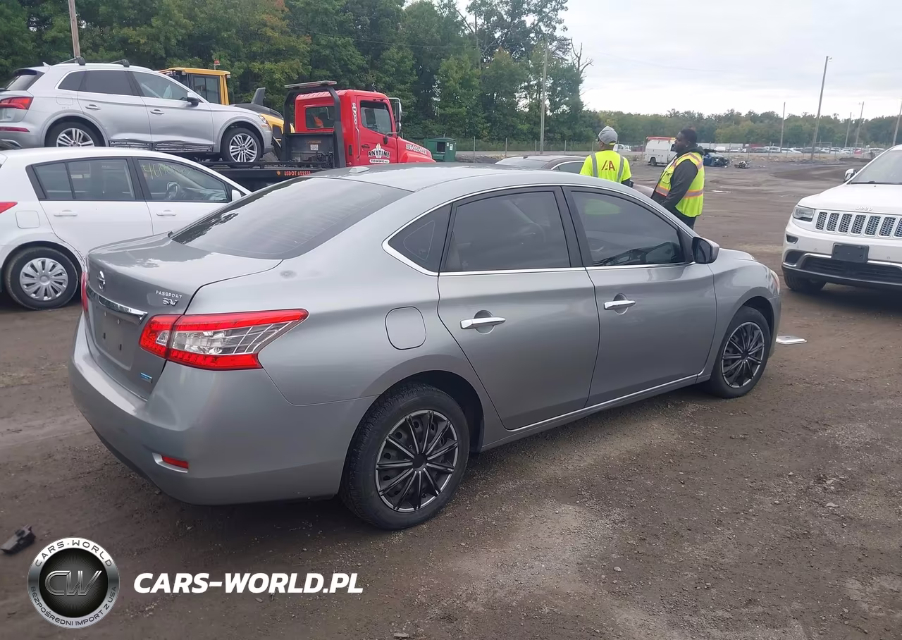 2014 Nissan Sentra Sv VIN:3N1AB7AP1EY221741 - 4