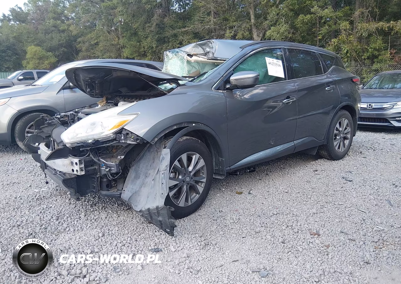 2016 Nissan Murano S VIN:5N1AZ2MG6GN144304 - 2