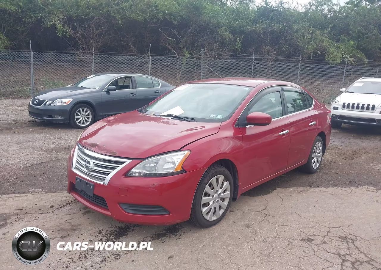 2013 Nissan Sentra Sv VIN:3N1AB7AP4DL692259 - 2