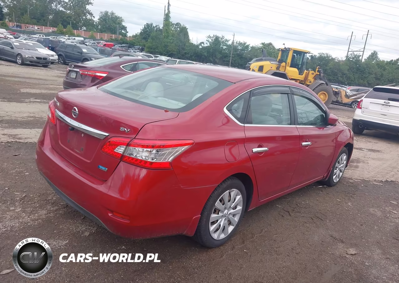 2013 Nissan Sentra Sv VIN:3N1AB7AP4DL692259 - 4