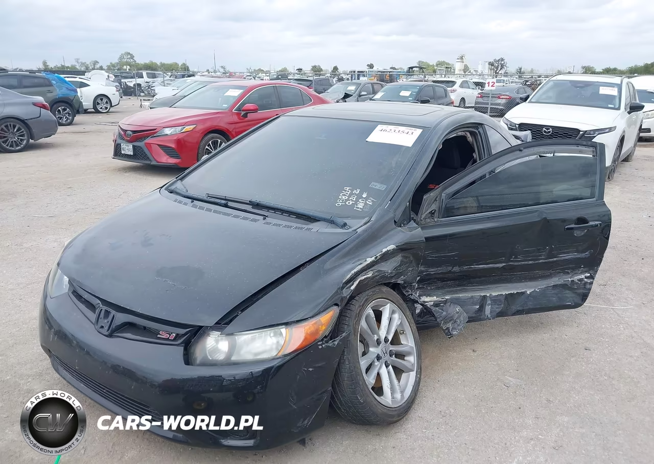 2008 Honda Civic Si VIN:2HGFG21568H708323 - 2