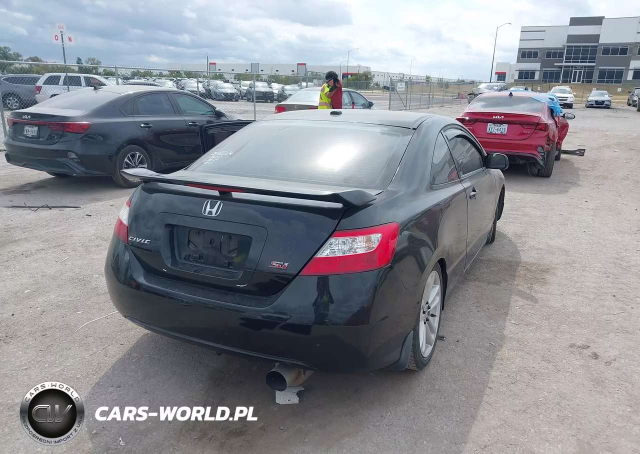 2008 Honda Civic Si VIN:2HGFG21568H708323 - 4