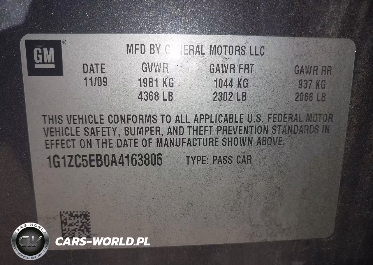 2010 Chevrolet Malibu Lt VIN:1G1ZC5EB0A4163806 - 9