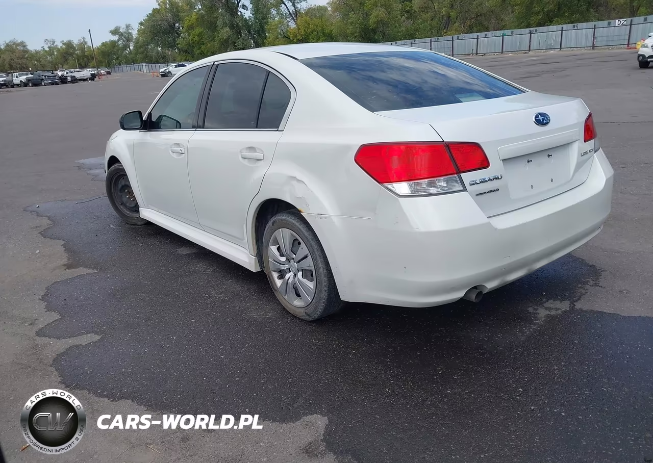2010 Subaru Legacy 2.5I VIN:4S3BMCA63A3233744 - 3