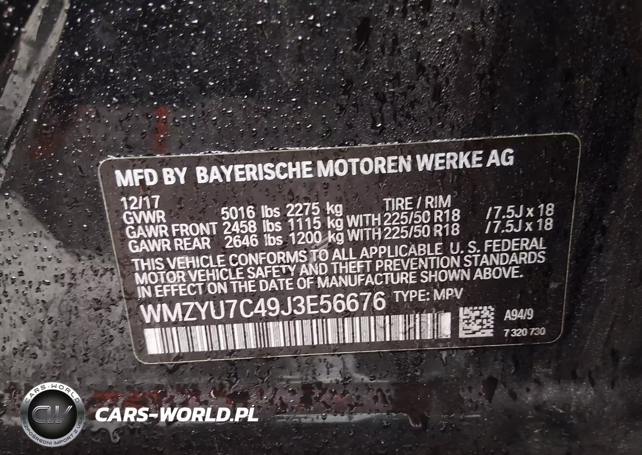 2018 Mini E Countryman Cooper S VIN:WMZYU7C49J3E56676 - 9
