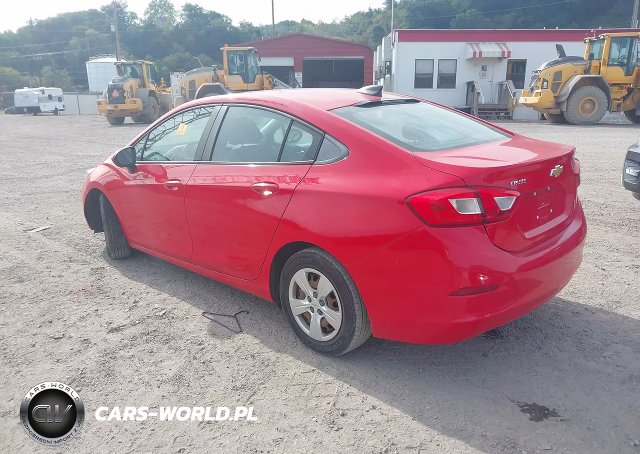 2018 Chevrolet Cruze Ls Auto VIN:1G1BC5SM7J7227054 - 3
