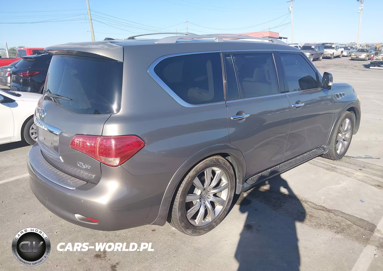 2013 Infiniti Qx56 VIN:JN8AZ2NE6D9041491 - 4