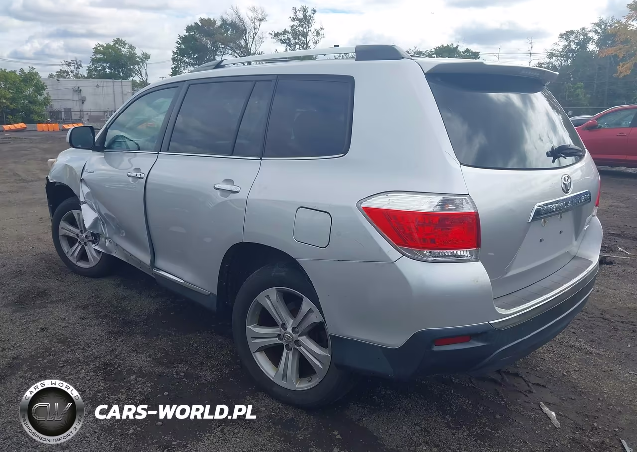 2013 Toyota Highlander Limited V6 VIN:5TDDK3EH1DS247350 - 3