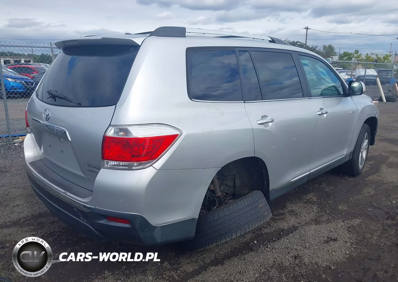 2013 Toyota Highlander Limited V6 VIN:5TDDK3EH1DS247350 - 4
