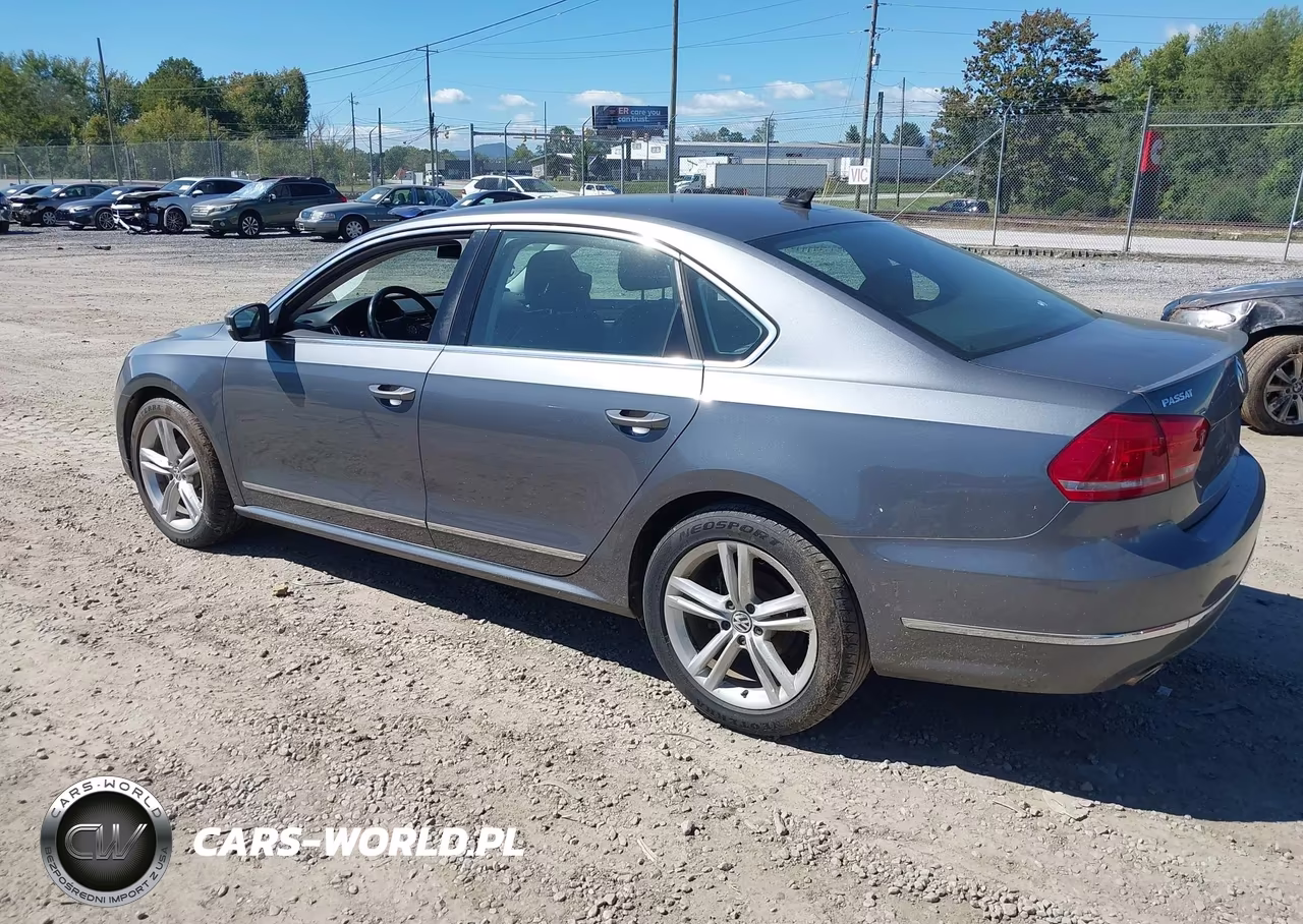 2013 Volkswagen Passat 2.0L Tdi Sel Premium VIN:1VWCN7A37DC151709 - 3