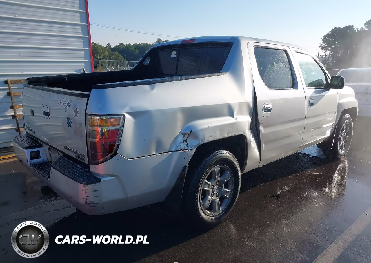 2007 Honda Ridgeline Rtx VIN:2HJYK16357H537405 - 4