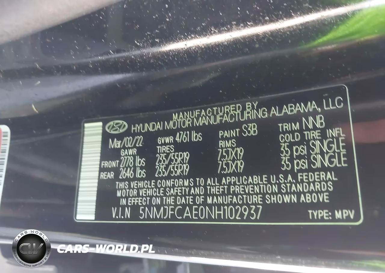2022 Hyundai Tucson Sel VIN:5NMJFCAE0NH102937 - 9