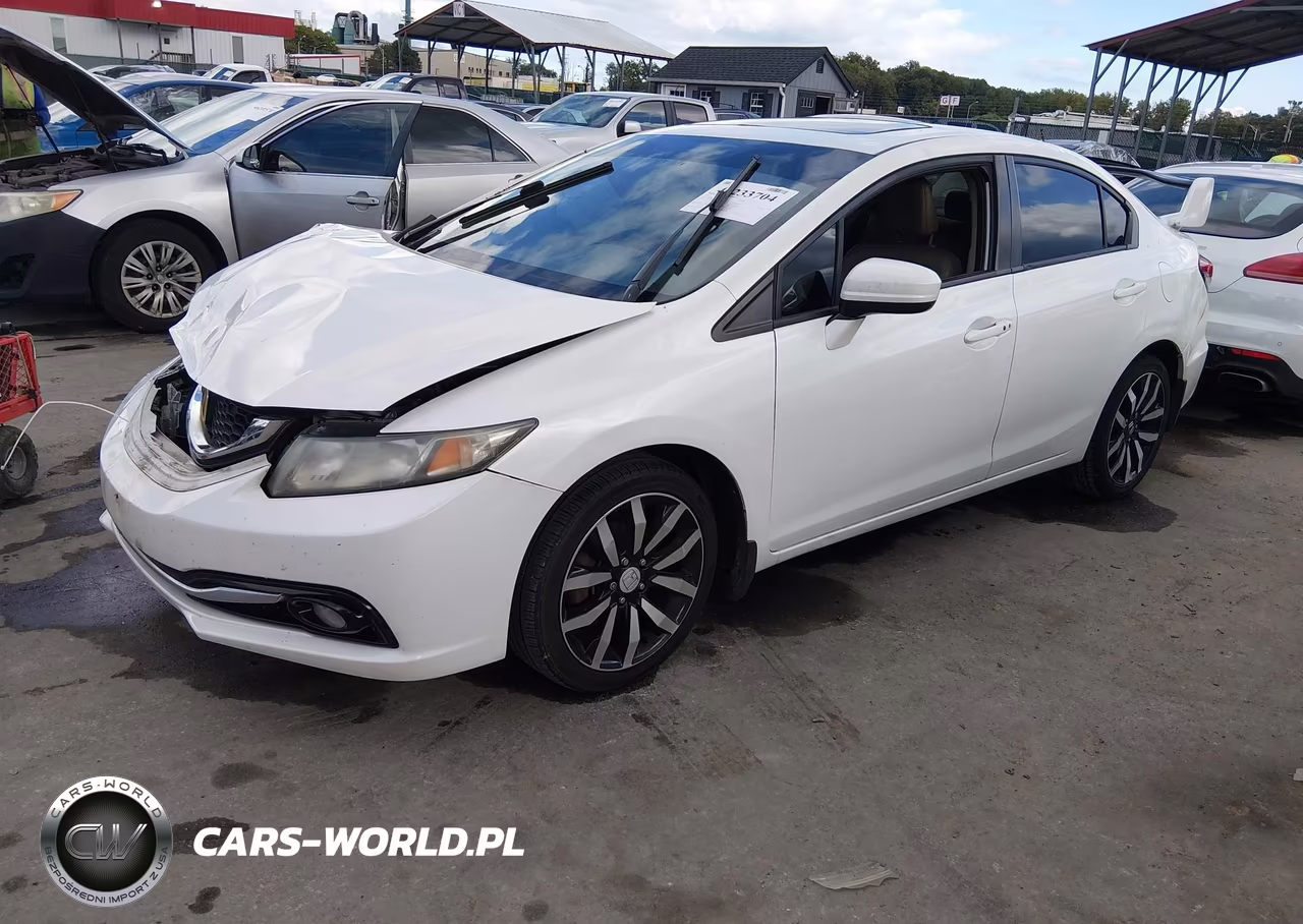 2014 Honda Civic Ex-L VIN:19XFB2F92EE219319 - 2