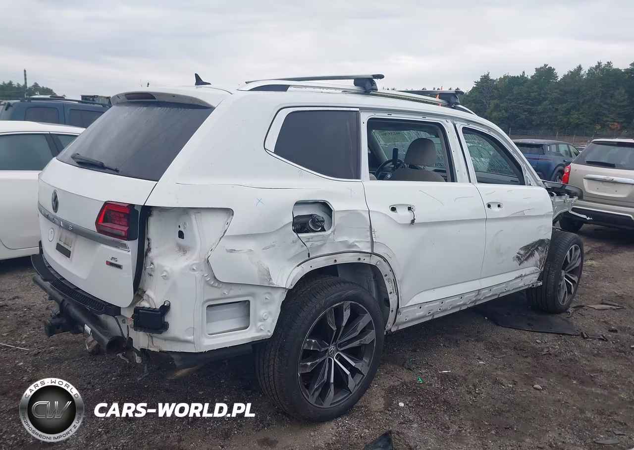 2019 Volkswagen Atlas 3.6L V6 Sel Premium VIN:1V2NR2CA0KC607818 - 4