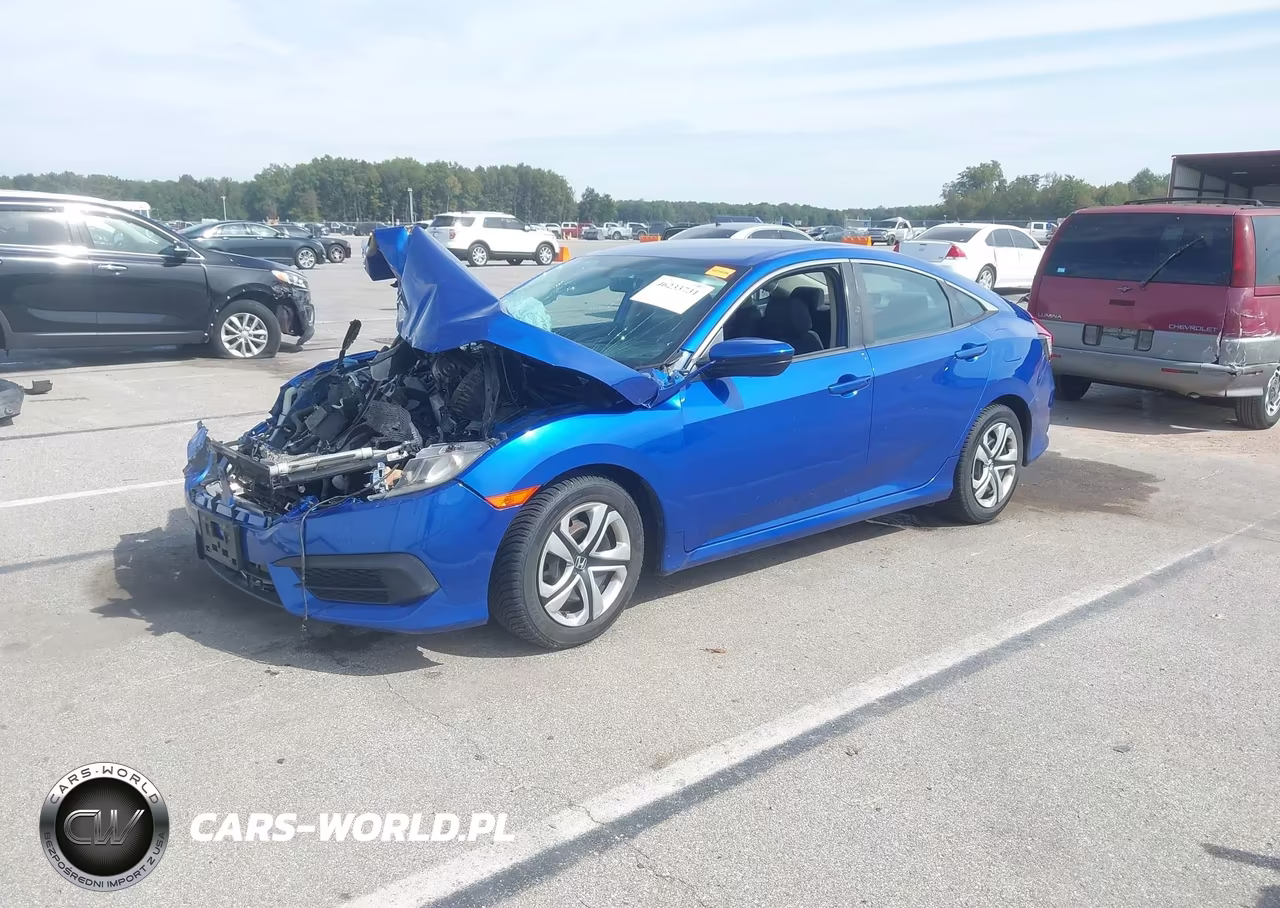 2017 Honda Civic Lx VIN:19XFC2F51HE011933 - 2