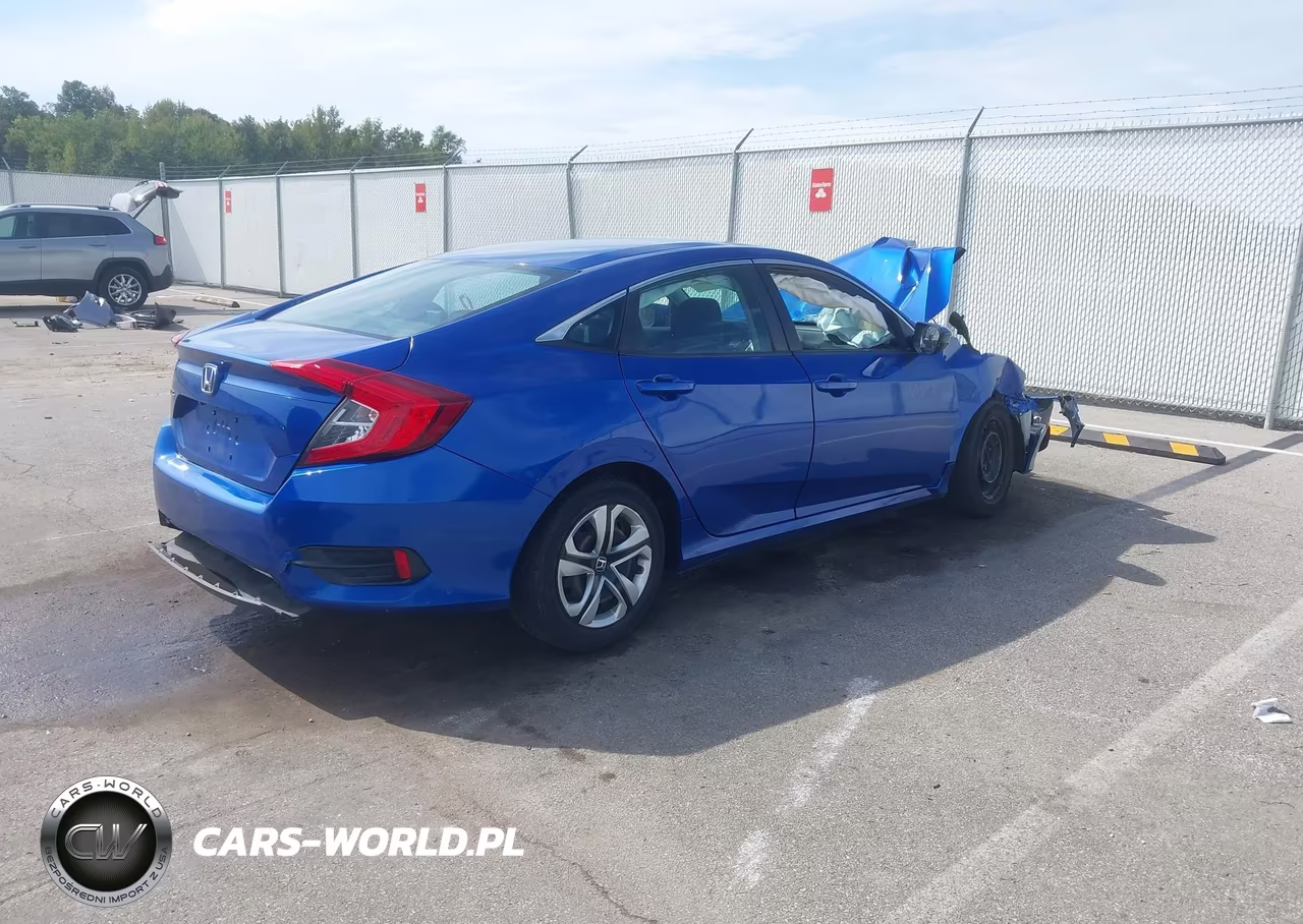 2017 Honda Civic Lx VIN:19XFC2F51HE011933 - 4