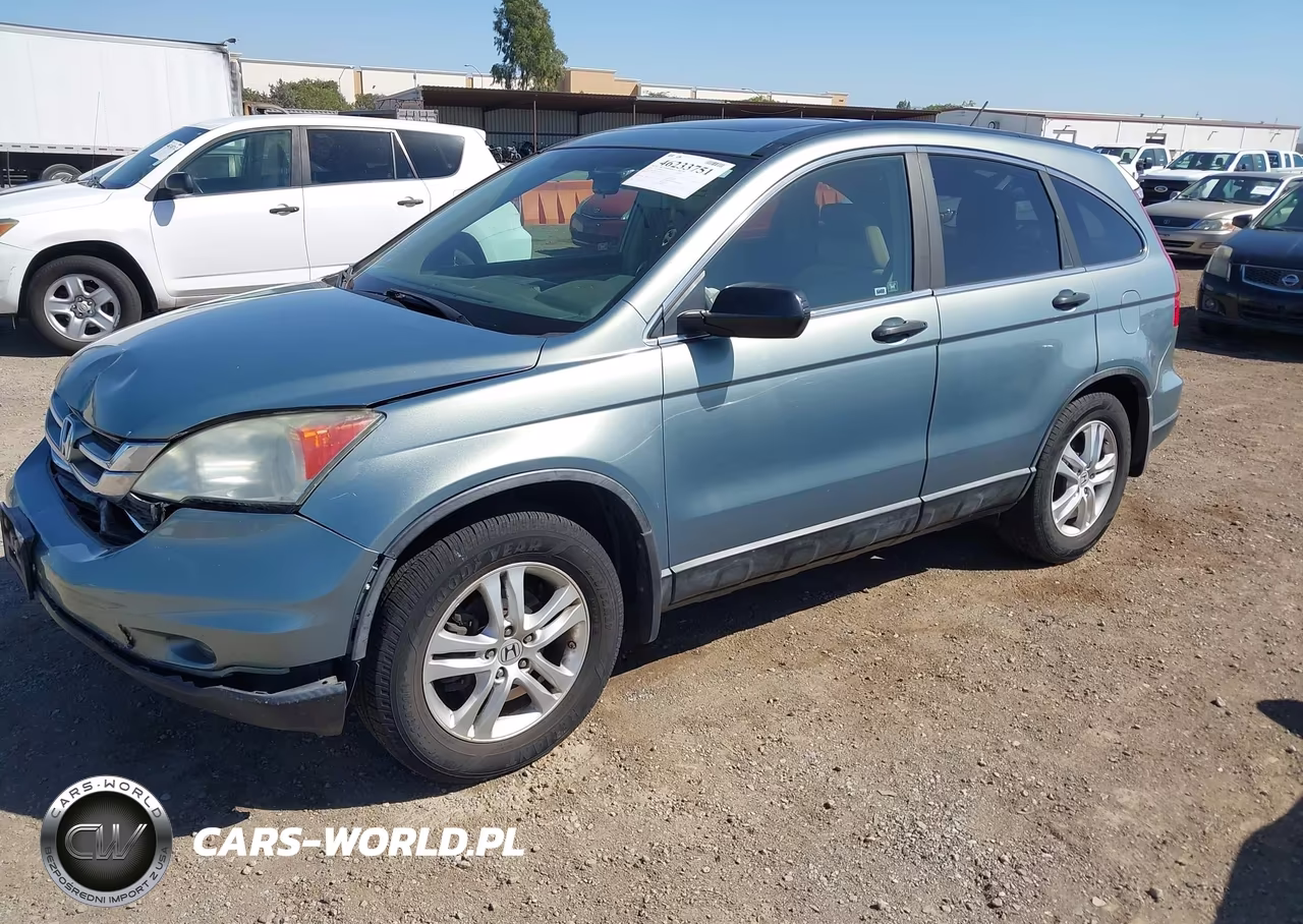 2010 Honda Cr-V Ex VIN:5J6RE3H5XAL016193 - 2