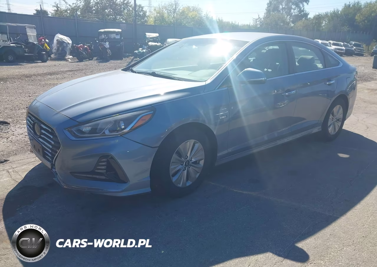 2018 Hyundai Sonata Hybrid Se VIN:KMHE24L32JA080244 - 2