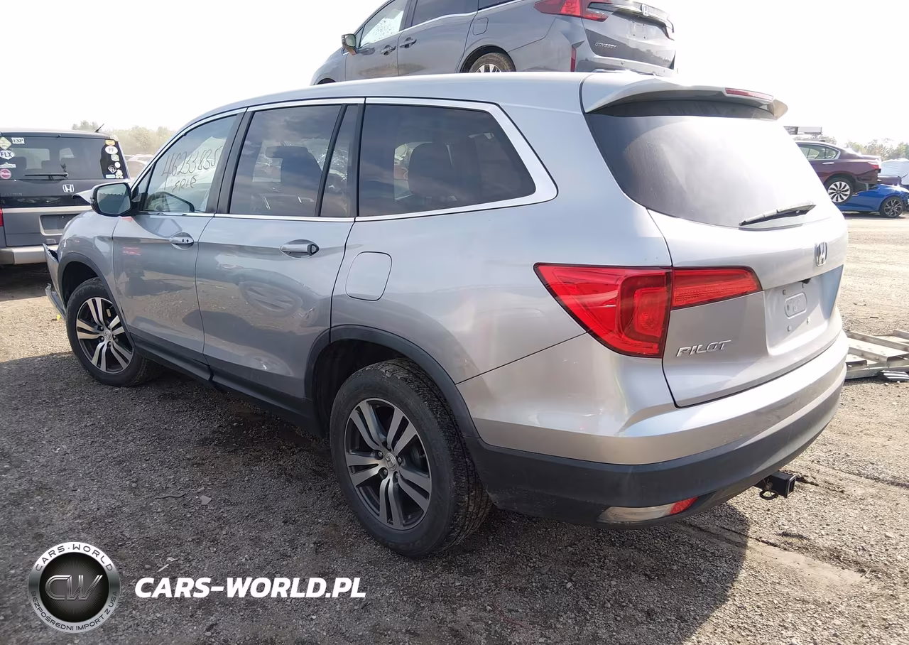2017 Honda Pilot Ex-L VIN:5FNYF6H50HB033596 - 3