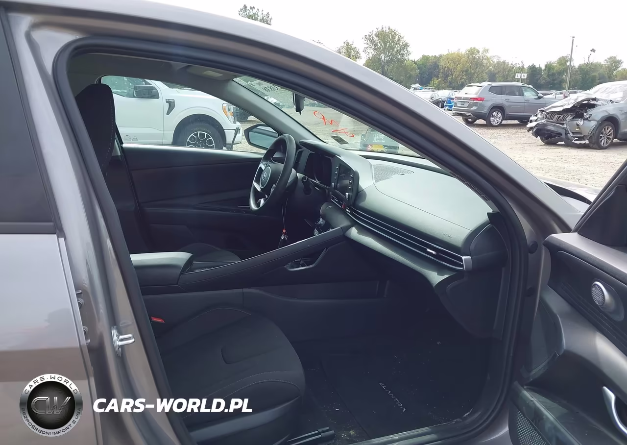 2023 Hyundai Elantra Hybrid Blue VIN:KMHLM4AJ1PU082626 - 5