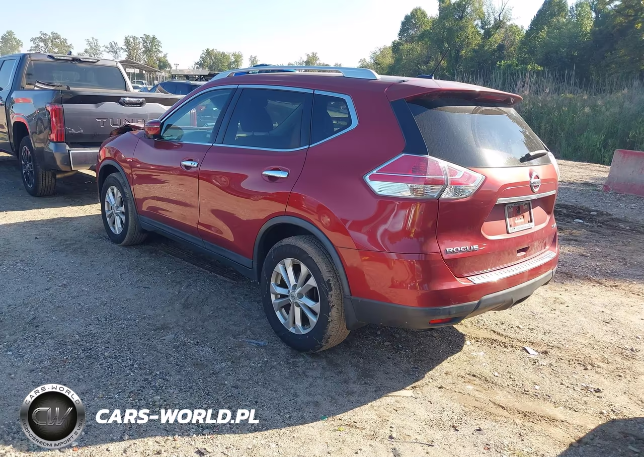 2016 Nissan Rogue Sv VIN:KNMAT2MV6GP656878 - 3