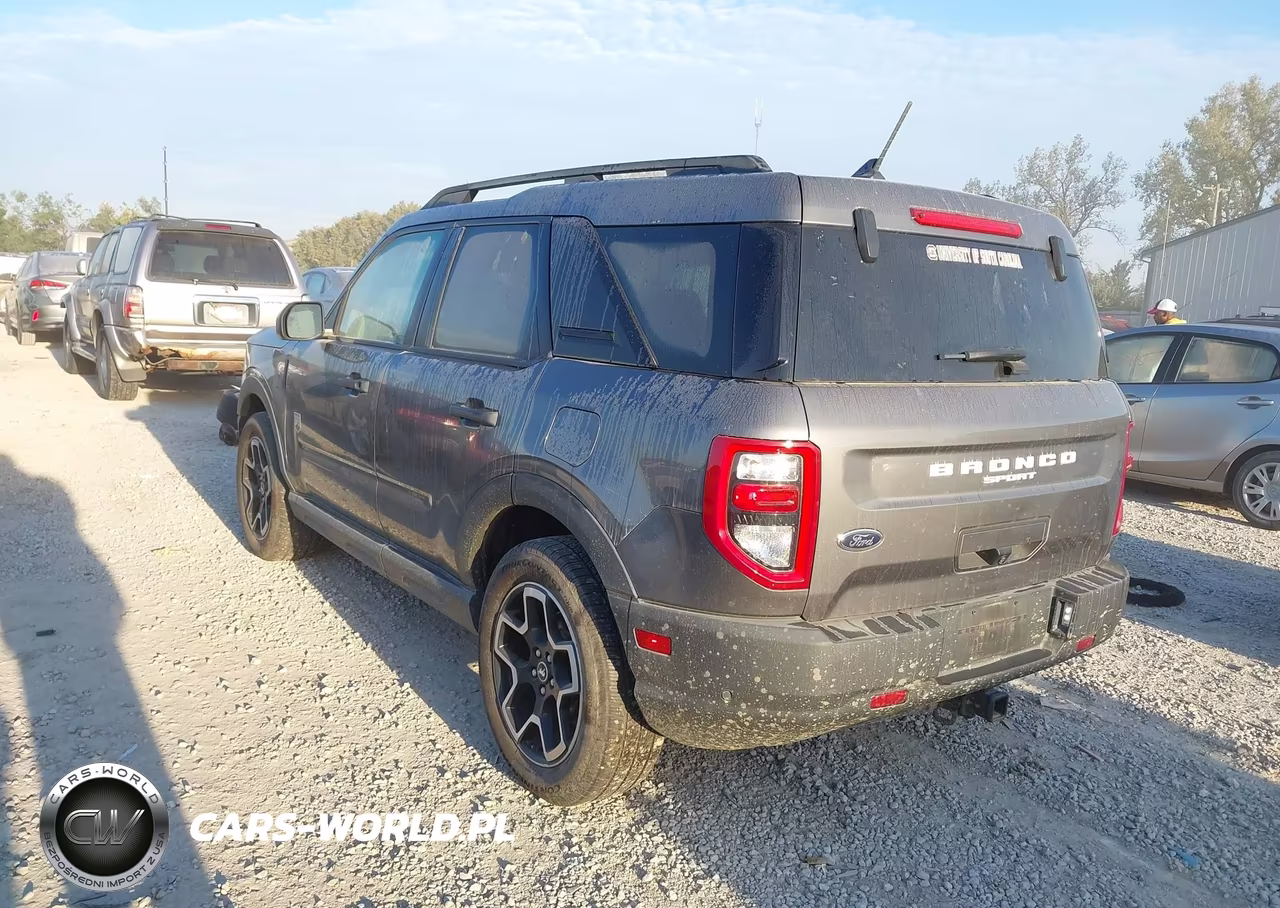 2022 Ford Bronco Sport Big Bend VIN:3FMCR9B68NRD09873 - 3
