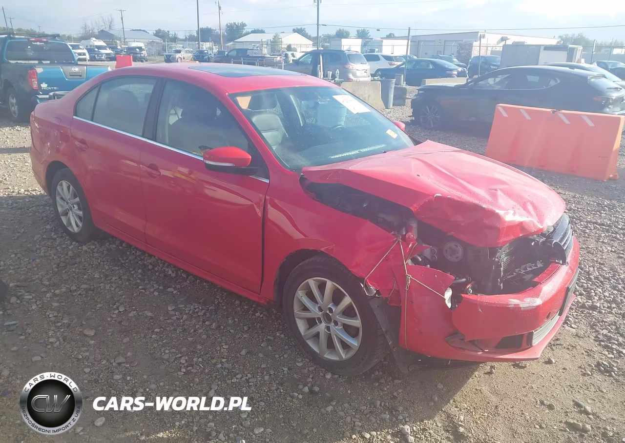 2013 Volkswagen Jetta 2.5L Se VIN:3VWDX7AJ8DM354278 - 1