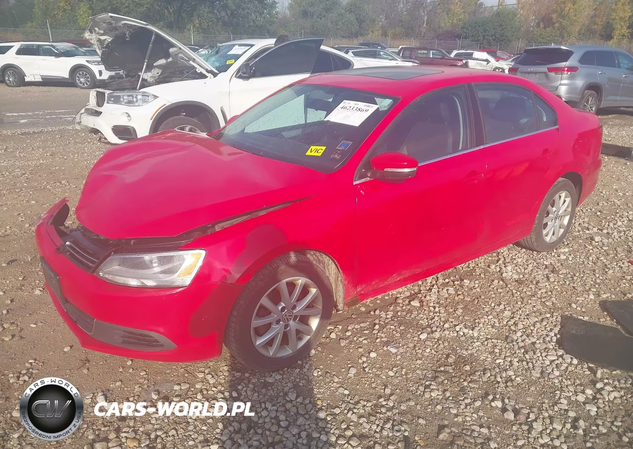 2013 Volkswagen Jetta 2.5L Se VIN:3VWDX7AJ8DM354278 - 2