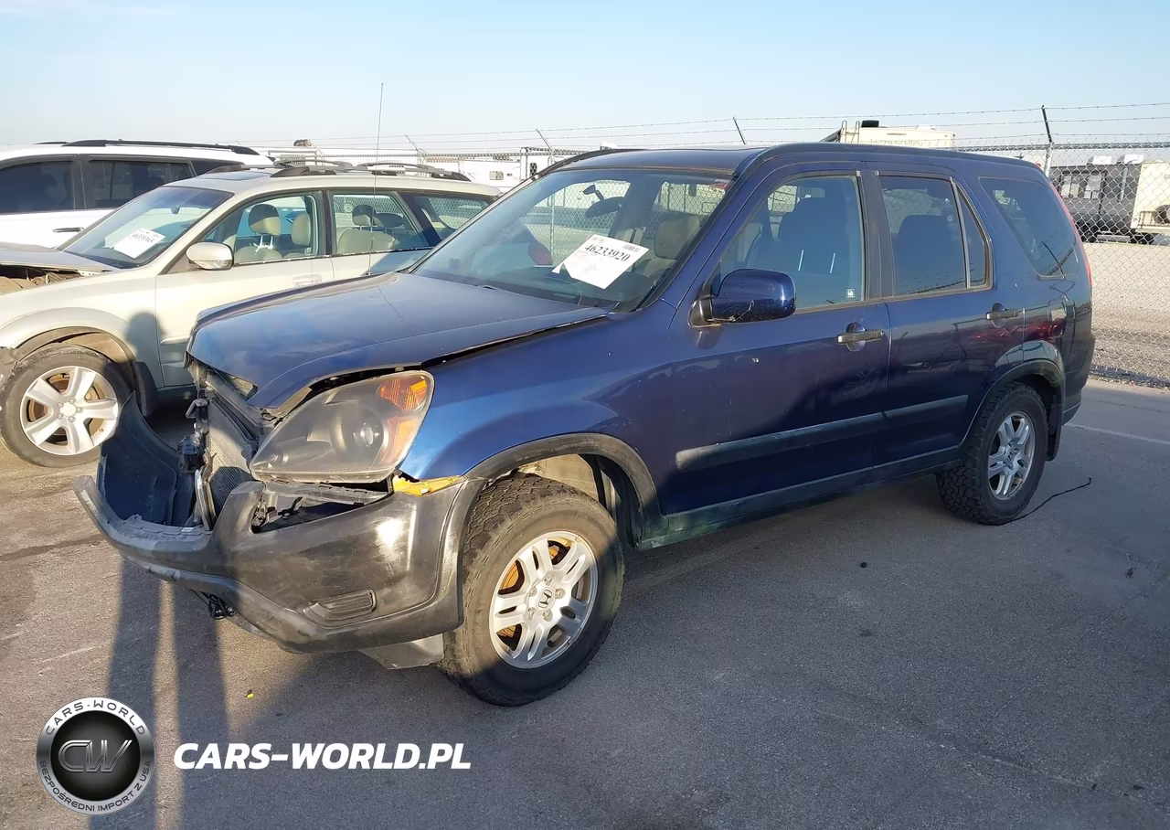 2002 Honda Cr-V Ex VIN:JHLRD78882C016188 - 2
