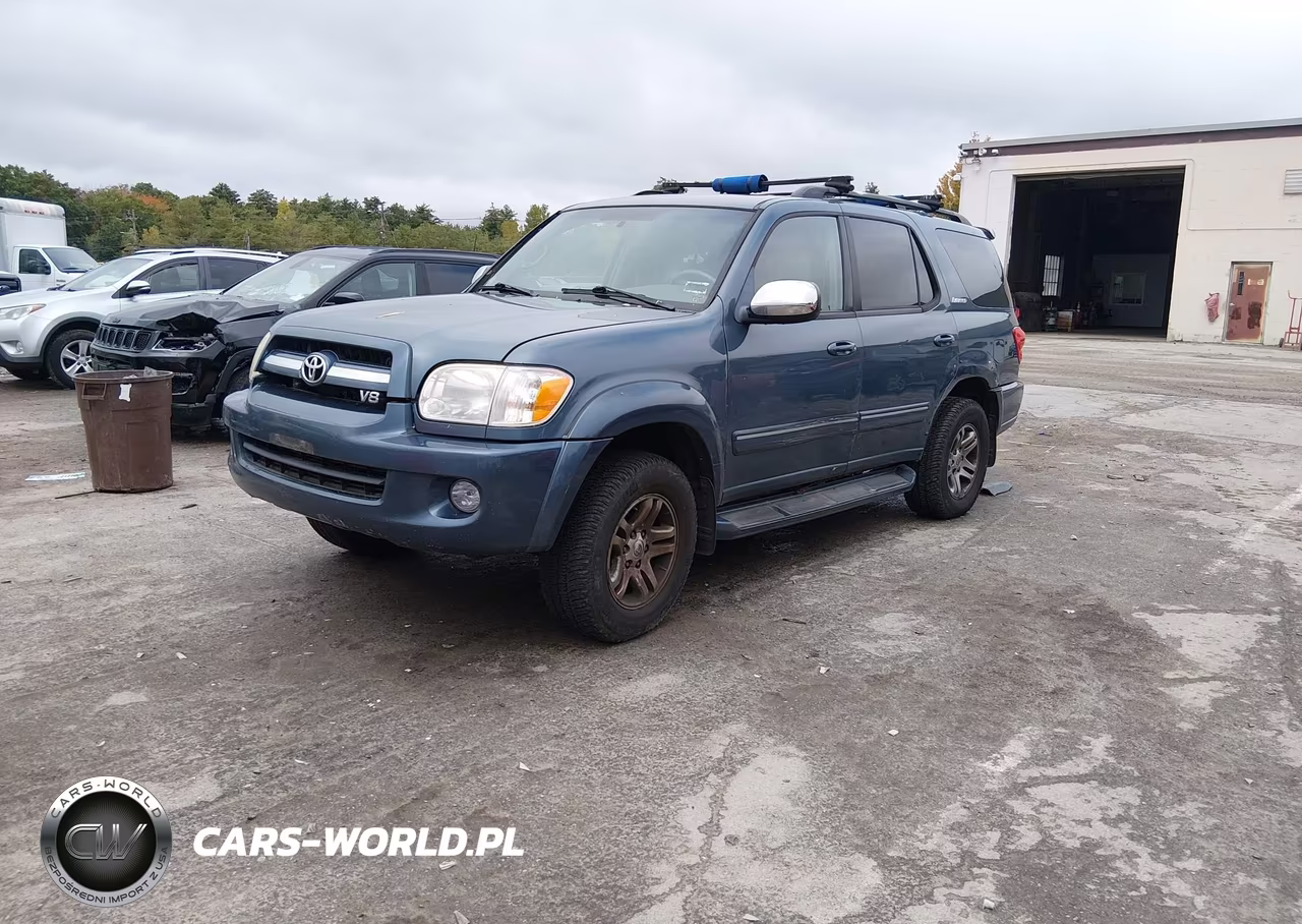 2007 Toyota Sequoia Limited V8 VIN:5TDBT48A97S290928 - 2