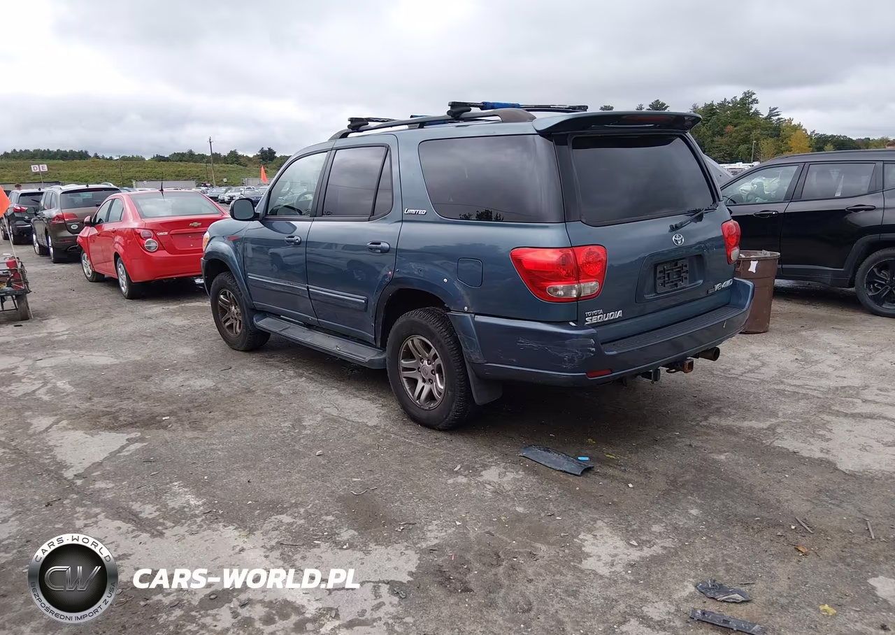 2007 Toyota Sequoia Limited V8 VIN:5TDBT48A97S290928 - 3