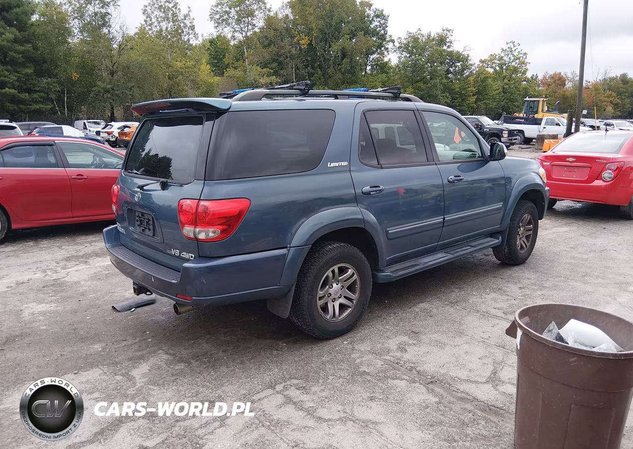 2007 Toyota Sequoia Limited V8 VIN:5TDBT48A97S290928 - 4