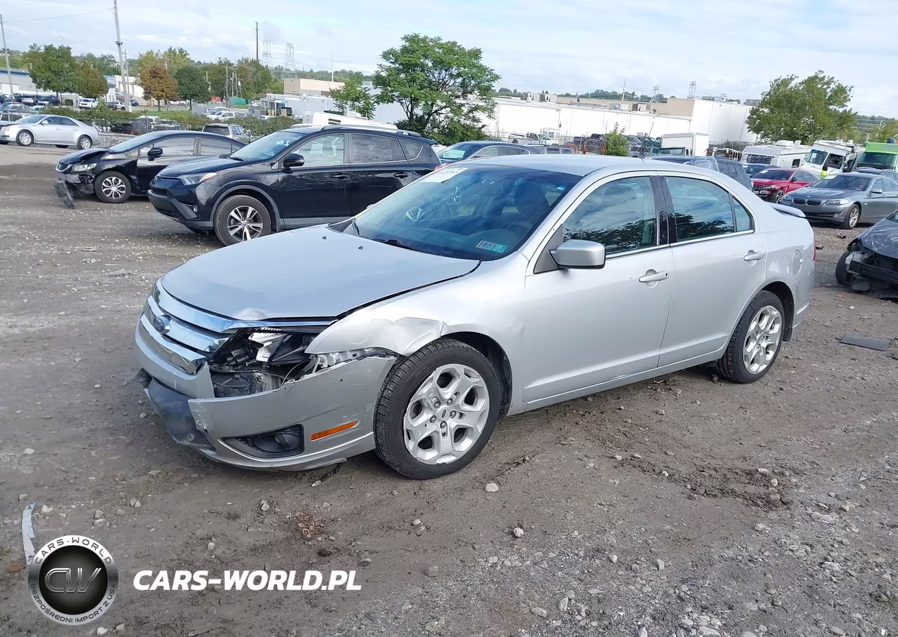 2010 Ford Fusion Se VIN:3FAHP0HA7AR136371 - 2