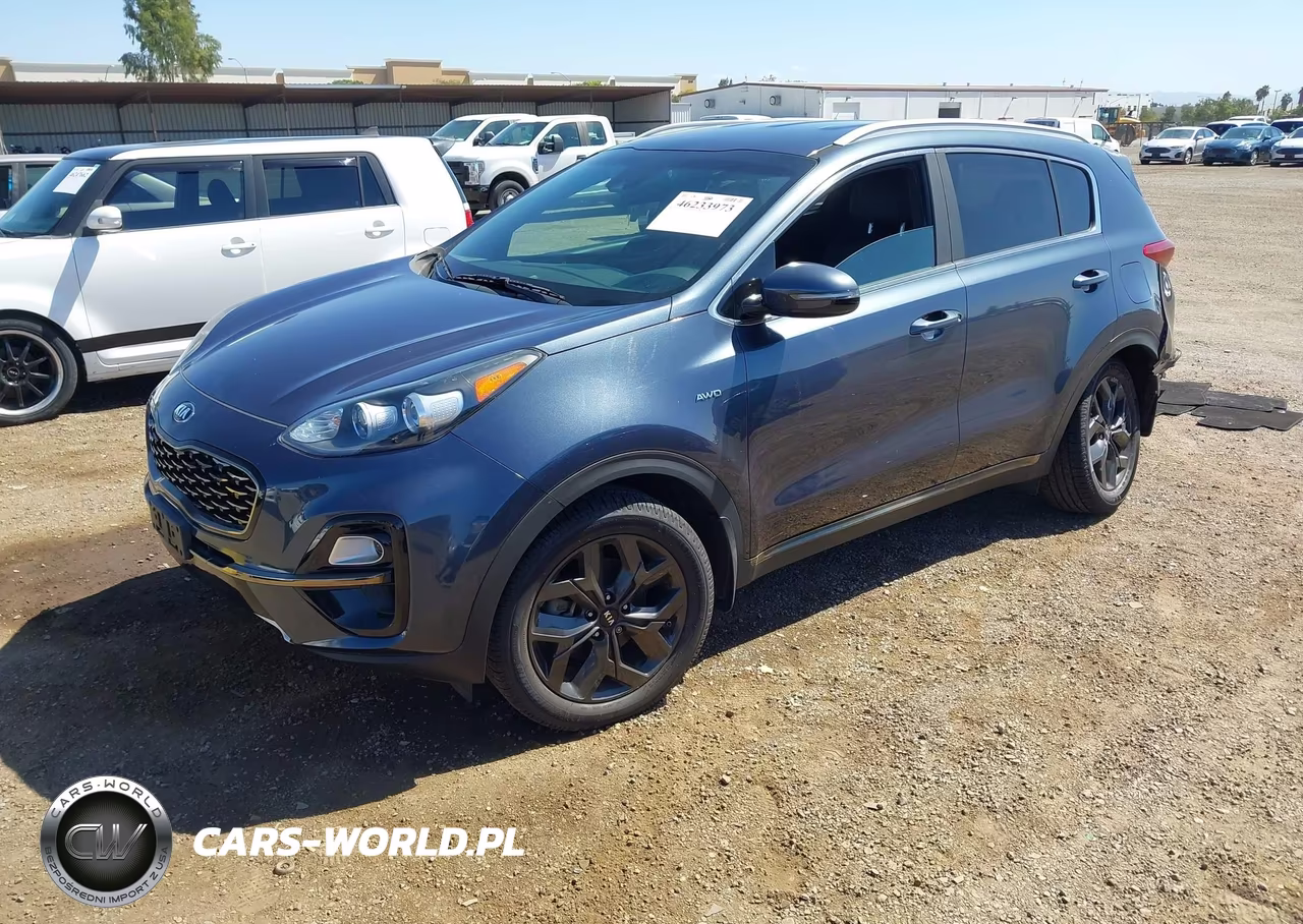 2020 Kia Sportage S VIN:KNDP6CAC0L7747195 - 2