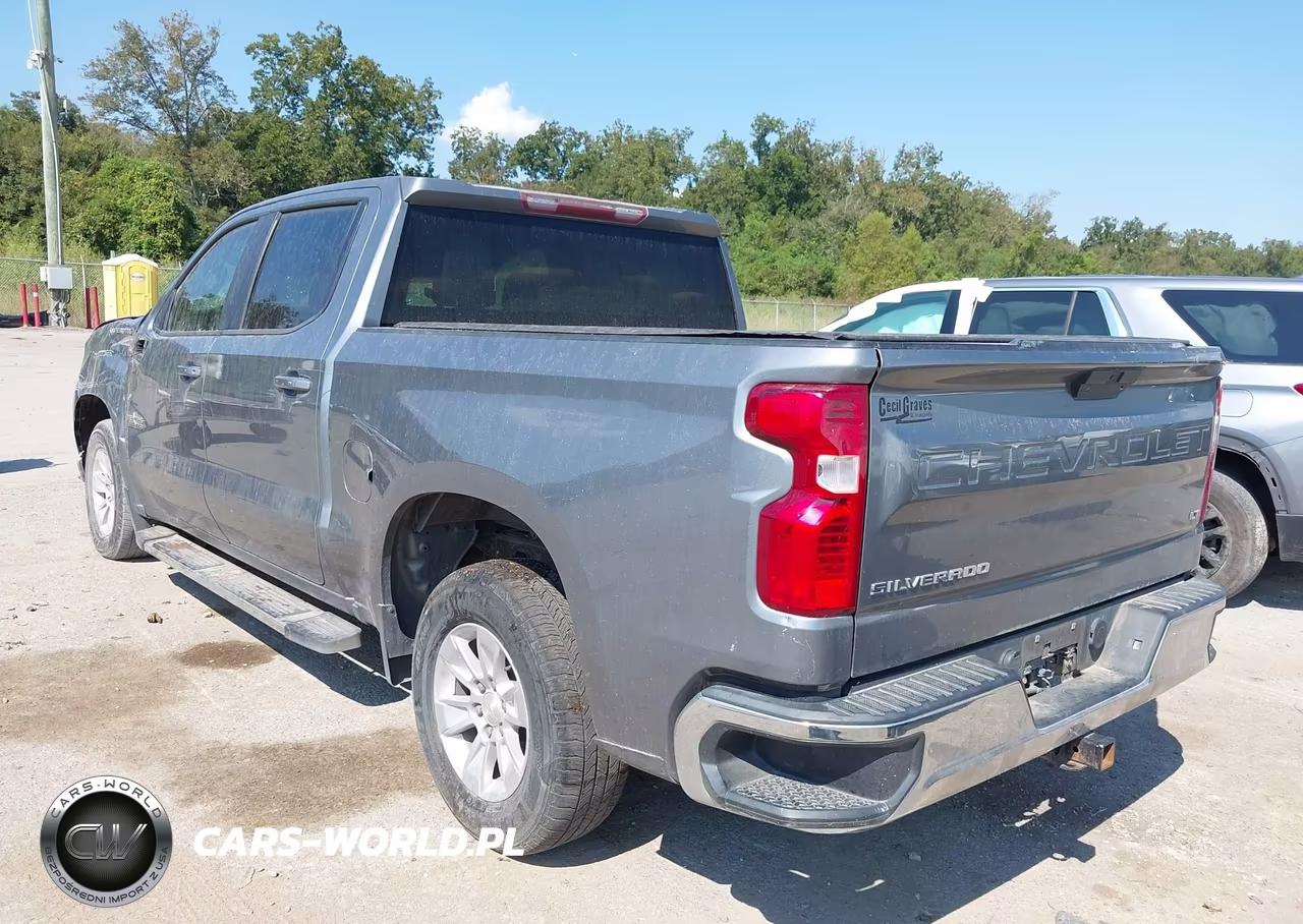 2019 Chevrolet Silverado 1500 Lt VIN:1GCPWCED6KZ166418 - 3