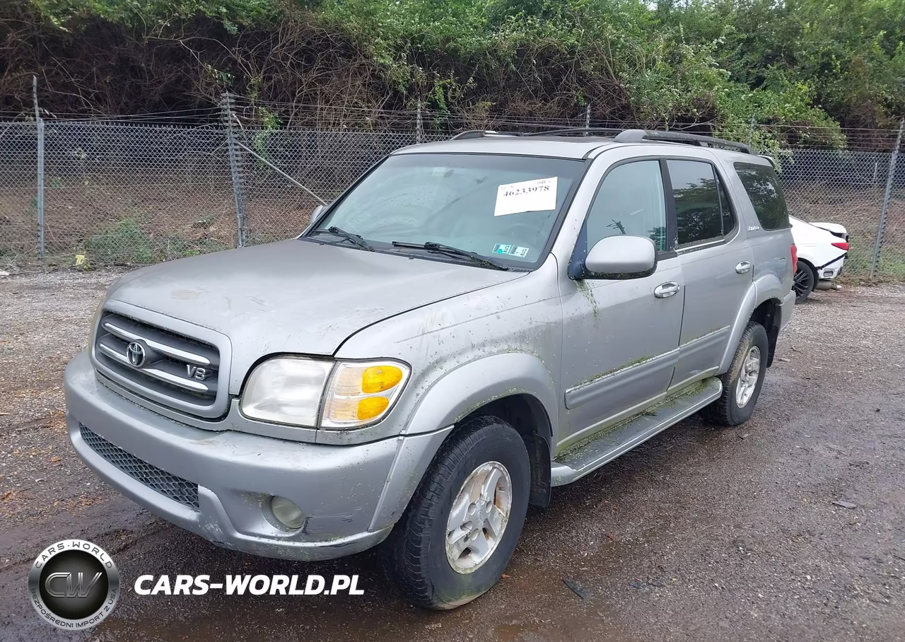 2001 Toyota Sequoia Limited V8 VIN:5TDBT48A31S046487 - 2