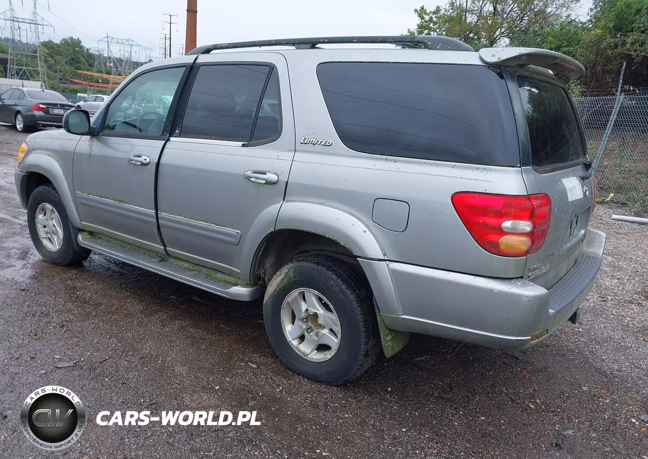 2001 Toyota Sequoia Limited V8 VIN:5TDBT48A31S046487 - 3