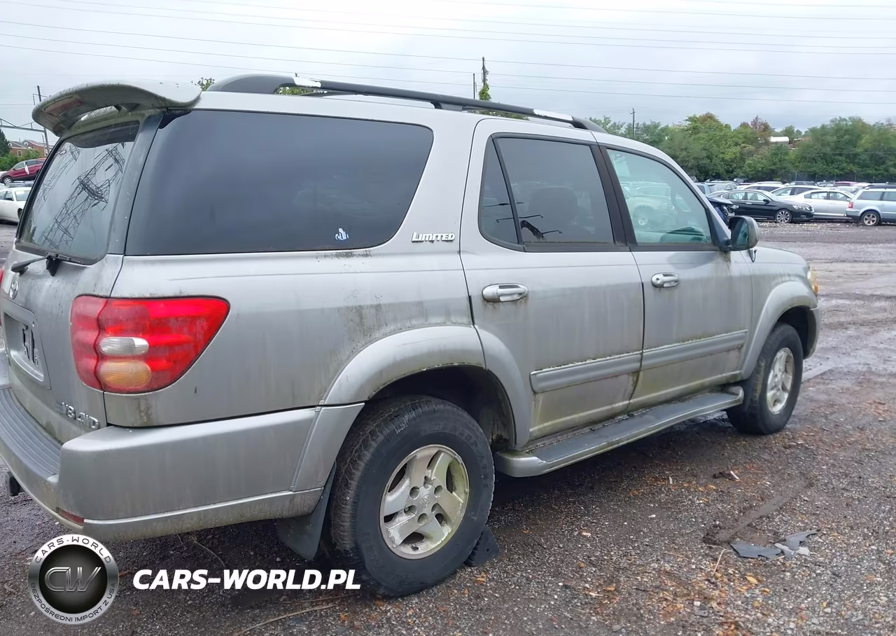 2001 Toyota Sequoia Limited V8 VIN:5TDBT48A31S046487 - 4