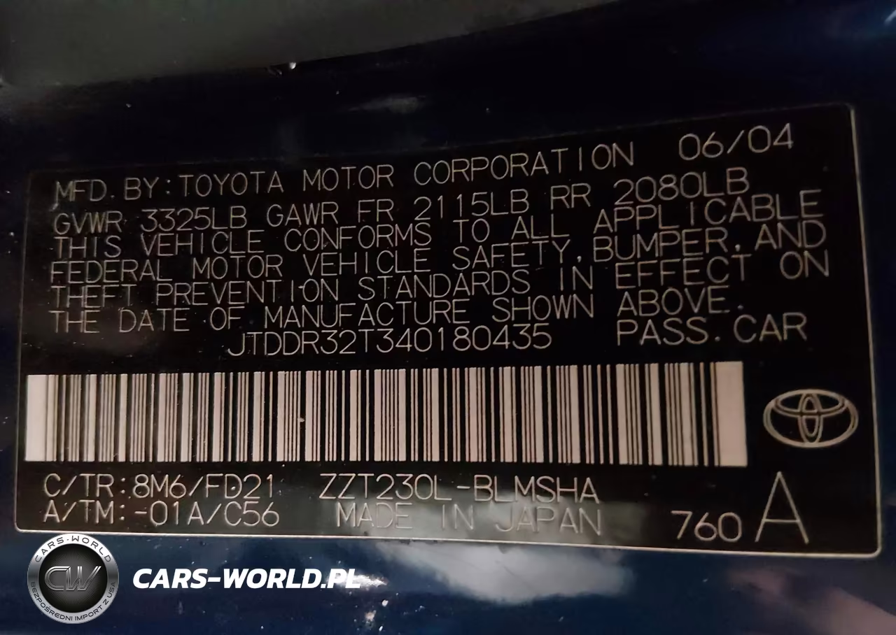 2004 Toyota Celica Gt VIN:JTDDR32T340180435 - 9