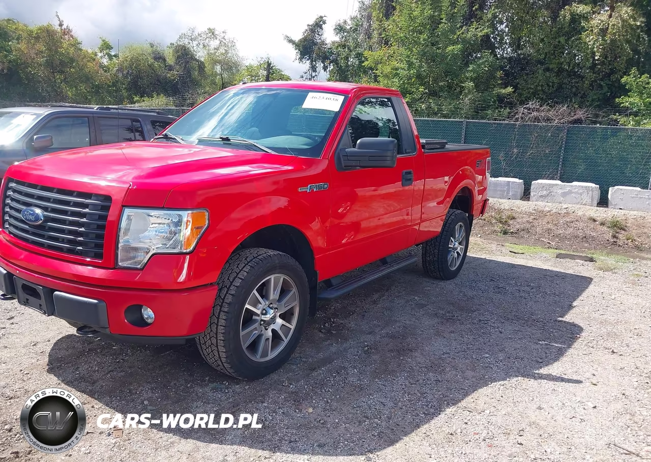 2014 Ford F-150 Stx VIN:1FTMF1EF6EKF44503 - 2