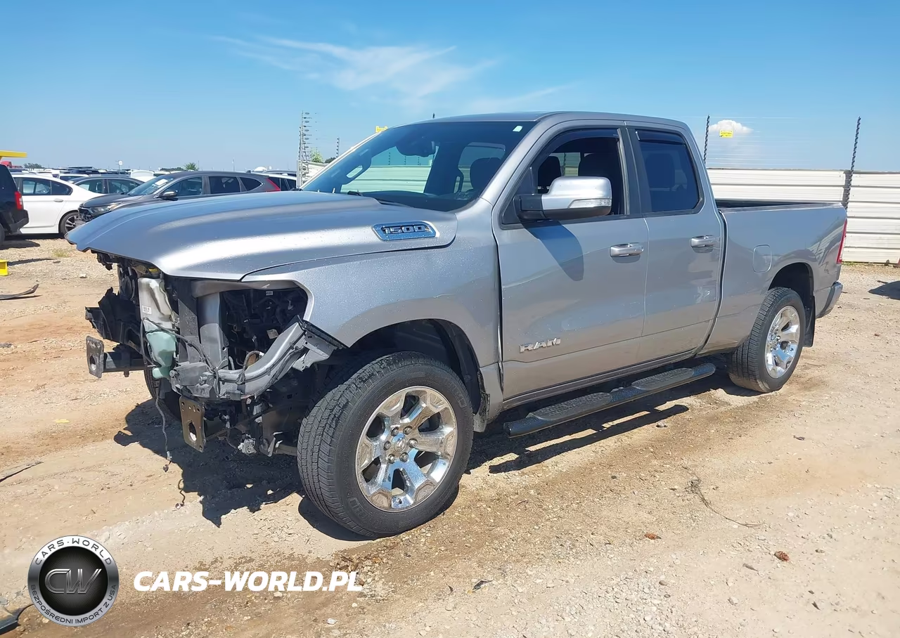 2019 Ram 1500 Big Horn-Lone Star 4X4 6'4 Box VIN:1C6RRFBGXKN682036 - 2