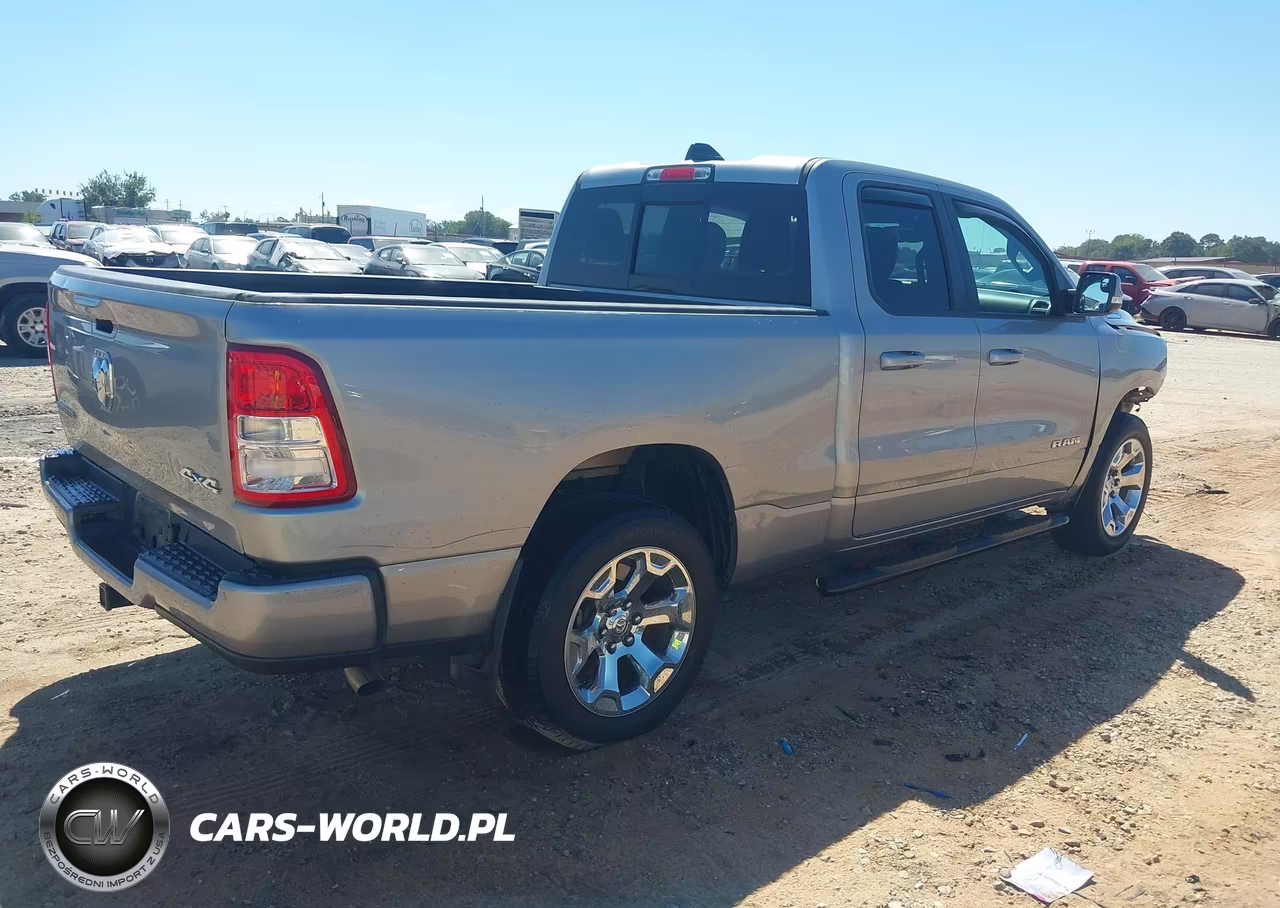 2019 Ram 1500 Big Horn-Lone Star 4X4 6'4 Box VIN:1C6RRFBGXKN682036 - 4