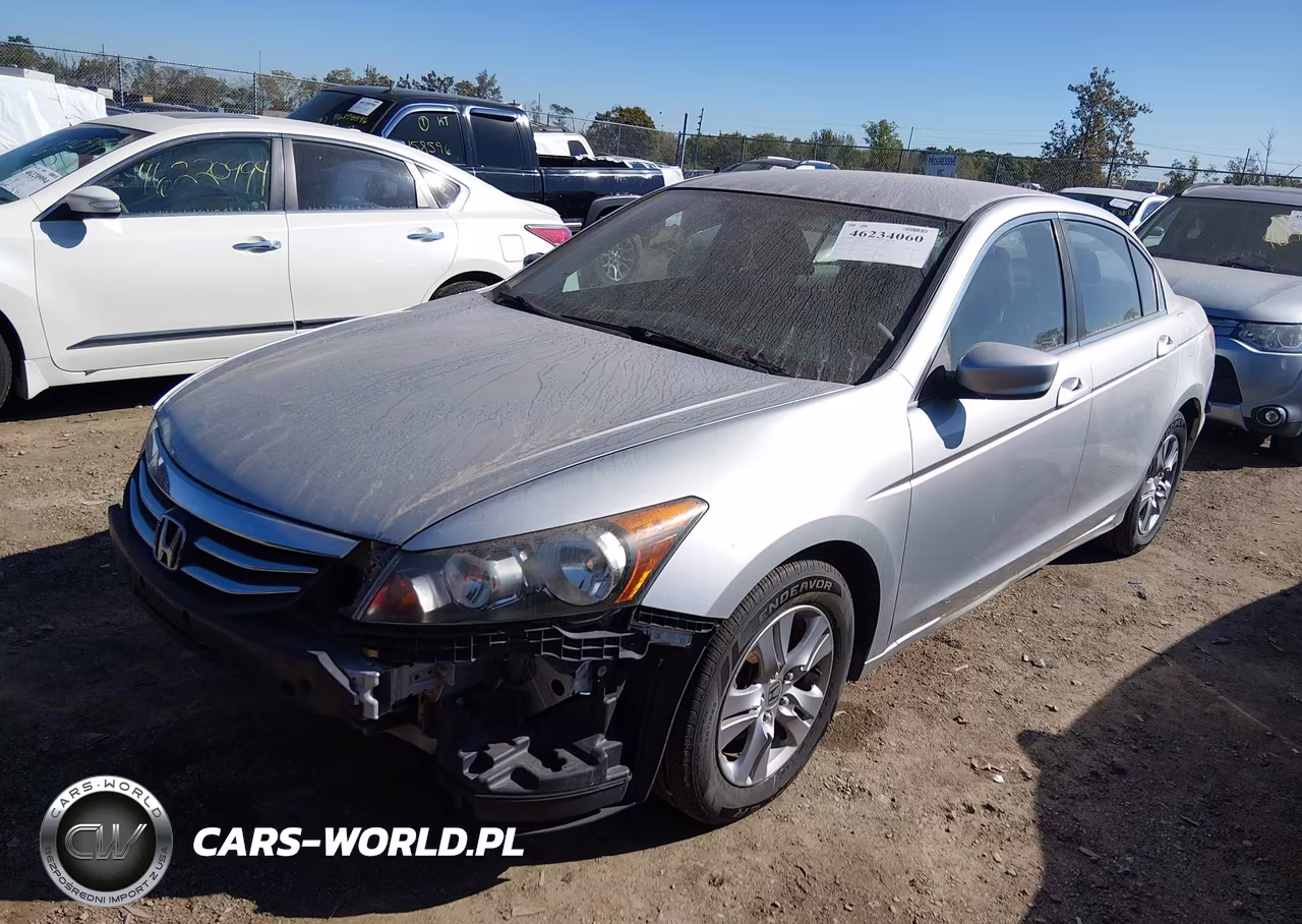 2012 Honda Accord 2.4 Se VIN:1HGCP2F68CA045977 - 2