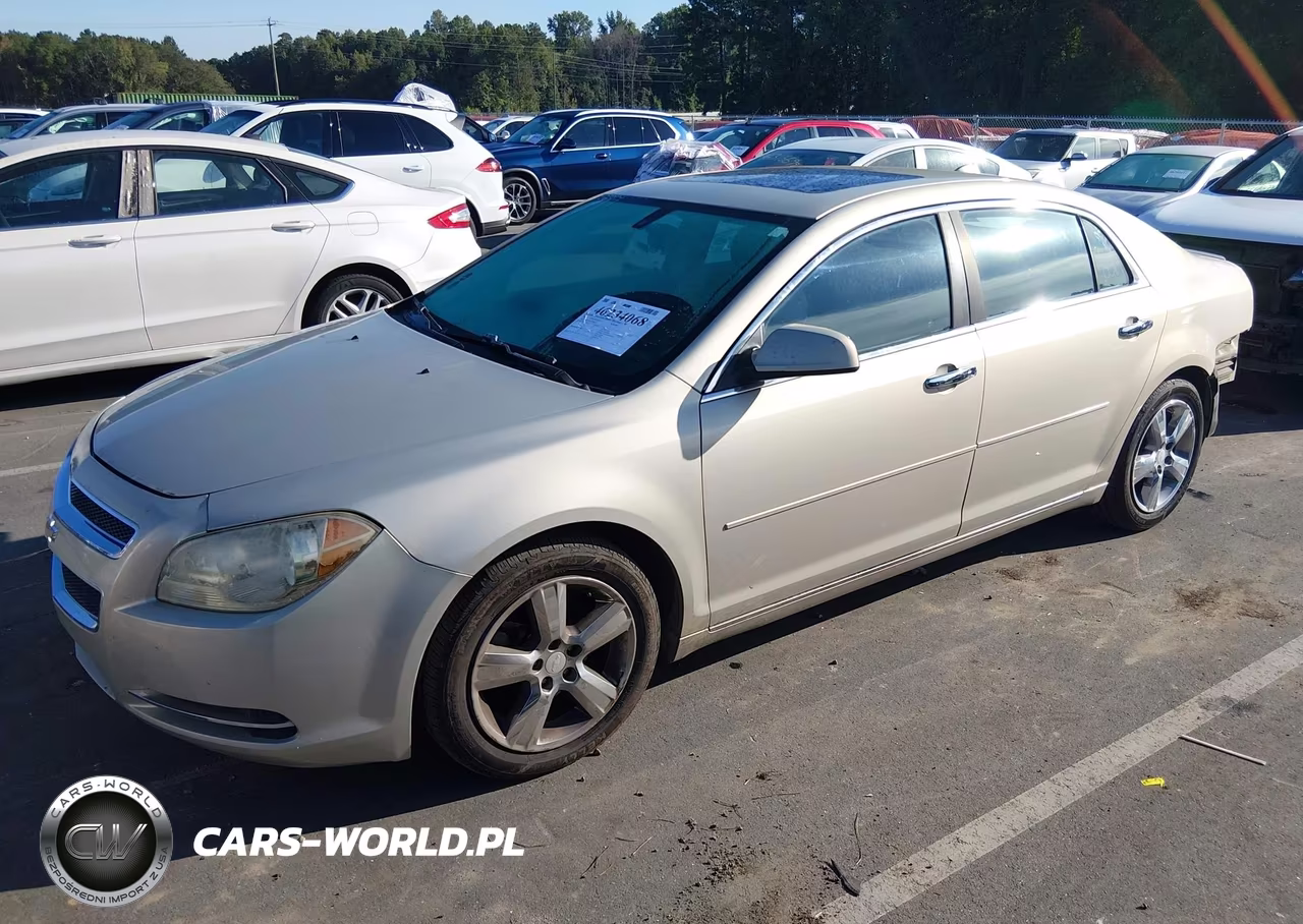 2012 Chevrolet Malibu 2Lt VIN:1G1ZD5E07CF306253 - 2