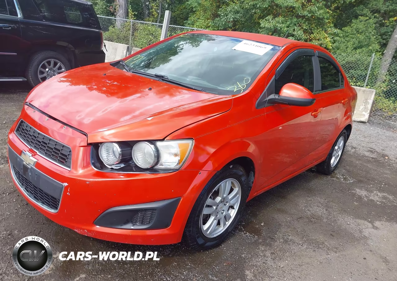 2012 Chevrolet Sonic 2Lt VIN:1G1JC5SH5C4113430 - 2